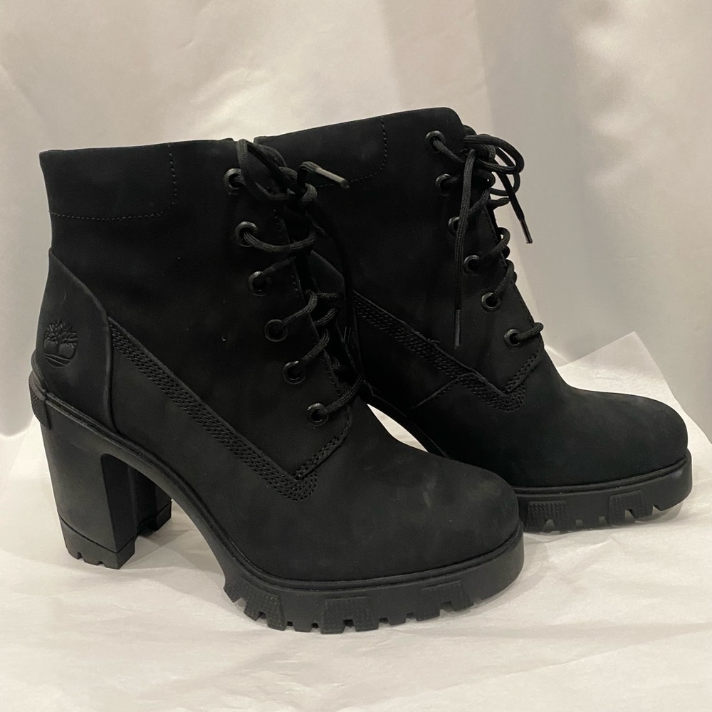 Timberland Women's Black Heeled Boots
